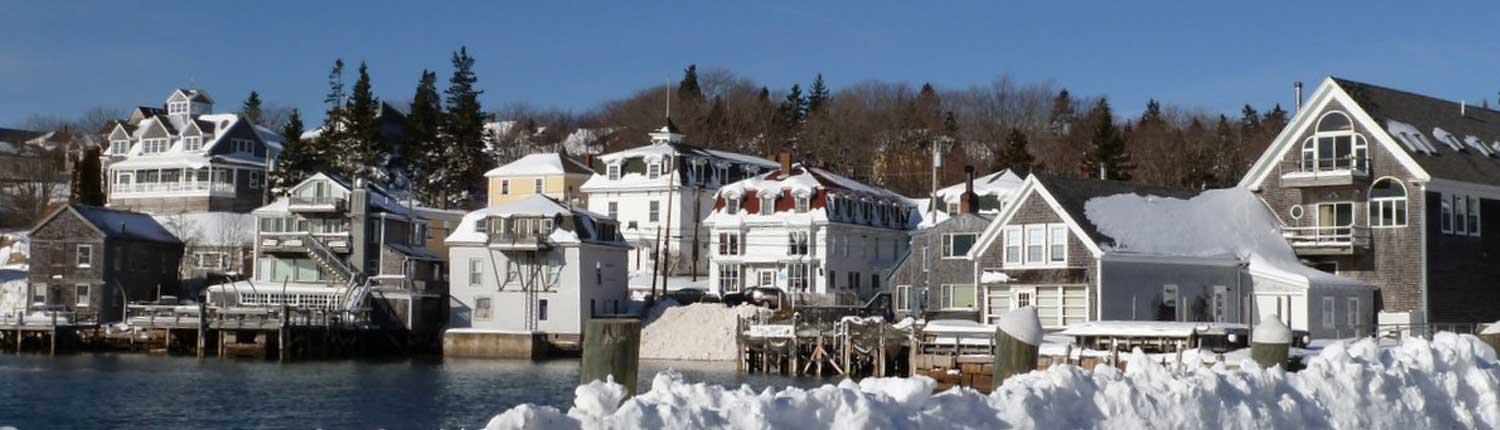 Stonington in Winter Stonington in Winter