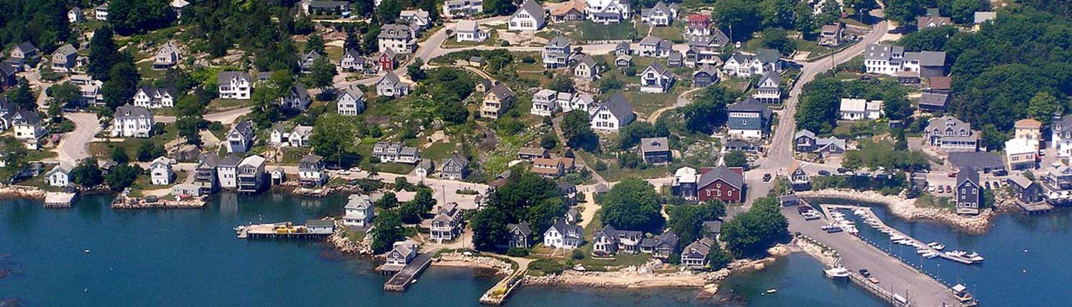 Stonington from the air Stonington from the air