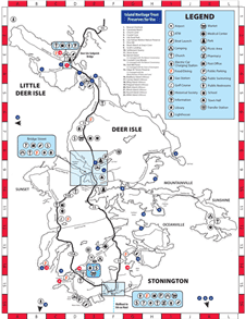 Island Map & Guide 2025